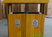 公園垃圾桶什麽材質（zhì）好?木製垃圾桶（tǒng）備受矚目