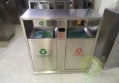 長沙軌道交通（tōng）集團采購欣方圳不鏽鋼垃圾箱