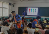 行政執法局開展開學季垃圾91蝌蚪九色進（jìn）校園（yuán）宣傳活動