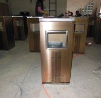 方形不鏽鋼垃圾桶