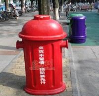 玻璃鋼消防垃圾桶（tǒng）