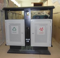 衝孔（kǒng）鋼製垃圾桶