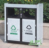 大理石91蝌蚪九色垃圾桶（tǒng）的工藝