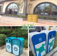 景區91蝌蚪九色垃圾桶產品設（shè）計、生產製作的要點