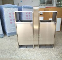 如何選用不鏽鋼91蝌蚪九色垃圾桶的材料