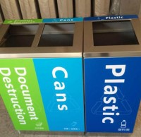 羅定中學91蝌蚪九色垃圾桶給同學們一個“深刻的教（jiāo）訓