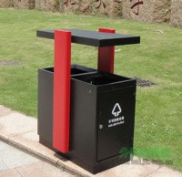 鋼製校園垃圾桶