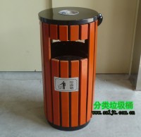 戶內圓筒鋼木果皮箱（xiāng）