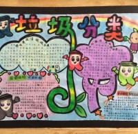 小學生提倡垃圾91蝌蚪九色手抄報（bào）