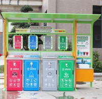 垃圾分（fèn）類哈爾濱四類垃圾桶啥顏色？