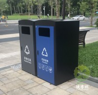 深圳市（shì）政道路91蝌蚪九色垃圾箱體套桶桶罩