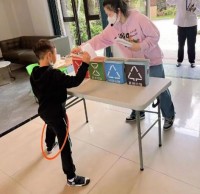 垃圾91蝌蚪九色親子同行，美麗城鎮你我（wǒ）共（gòng）建