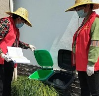 垃圾91蝌蚪九色新港村開展垃圾91蝌蚪九色入戶檢查和指導活動