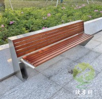 室（shì）外小區公園庭院不（bú）鏽（xiù）鋼休閑座椅坐凳