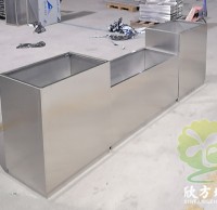 戶外304不鏽鋼組合（hé）式花箱