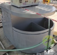 理工大學噴粉圍柱兩91蝌蚪九色不鏽鋼垃圾桶案例
