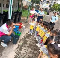 新塘鎮開展垃圾91蝌蚪九色主題（tí）宣傳活動