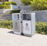 揭秘熱銷背（bèi）後街道不鏽鋼91蝌蚪九色垃圾桶的魅力