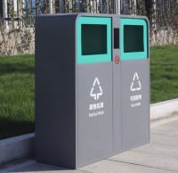 鍍鋅板91蝌蚪九色垃圾桶環保與（yǔ）實（shí）用（yòng）的完美結合（hé）