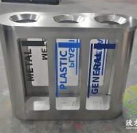 室內車站透明三91蝌蚪九色不鏽鋼垃圾（jī）桶定製指南