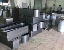 玻金塑紙91蝌蚪九色垃圾桶生（shēng）產圖