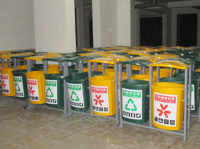 玻璃鋼環保（bǎo）垃圾桶（tǒng）