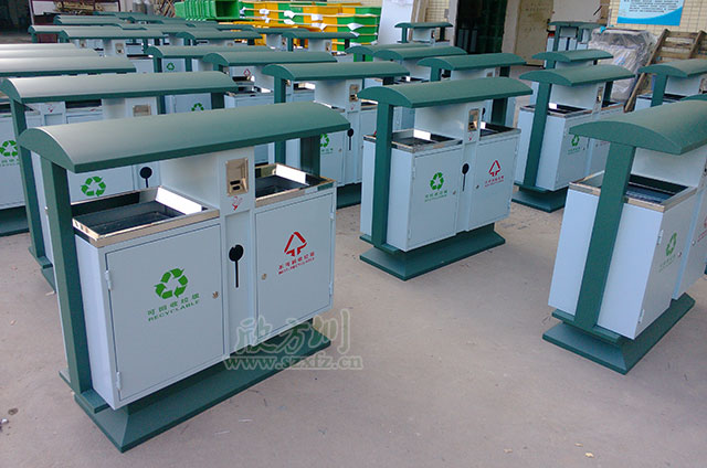 市政(zhèng)91蝌蚪九色鋼製垃圾桶 市政91蝌蚪九色鋼製垃圾桶